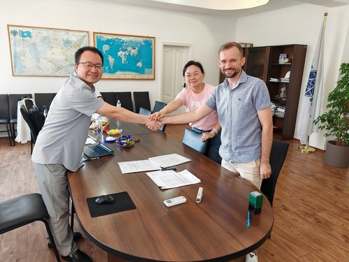 Latest company news about ซีเอ็มซีแมชชีนเนอรี่มีความร่วมมือที่ยาวนานและมั่นคงกับลูกค้าในกาซัคสถาน