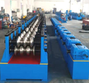 คุณภาพ  Three Waves 2.5mm Guardrail Roll Forming Machine โรงงาน