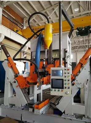 คุณภาพ  Automatic HM500 / 14000mm Monopole Welding Machine โรงงาน