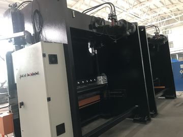 125T / 4000mm เครื่อง CNC ไฮดรอลิกดเบรคสำหรับดัดเหล็กแผ่น