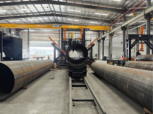 กว้างขวางสูงสุด 2200mm Highmast และ Monopole เครื่องเชื่อมเย็บ