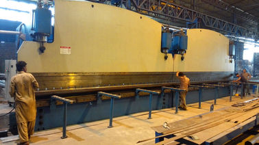 เครื่องบิดแผ่นไฮดรอลิก CNC ที่เชื่อมคู่สําหรับสายการผลิตเสาไฟ