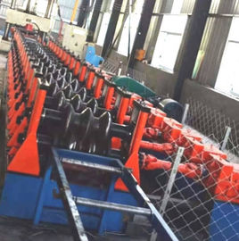 CE 476mm Guardrail ม้วนเครื่องขึ้นรูปสำหรับแผ่นหนา 4 มม