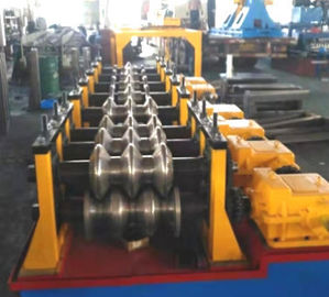CE 476mm Guardrail ม้วนเครื่องขึ้นรูปสำหรับแผ่นหนา 4 มม