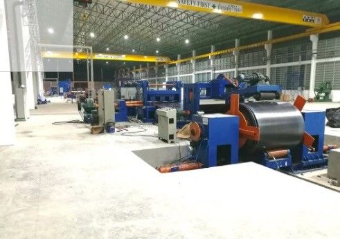 สายการผลิตเสาไฟ EC6x1600 12000 มม