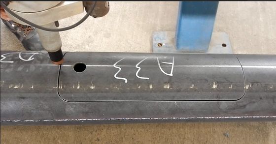 2500 มม เครื่องตัดเบา Pole เครื่องตัดเบา Pole ประตู CNC