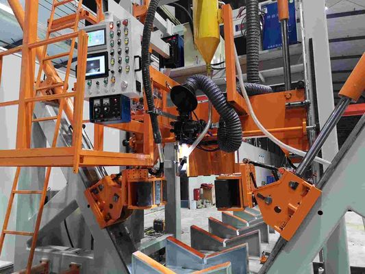 เครื่องปั่น CNC 5G Pole Shut HM800/14000 ความยาว 14m การออกแบบหลายเหลี่ยม