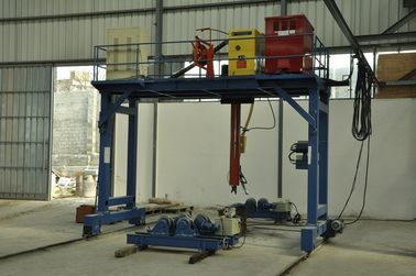 อุปกรณ์ประสิทธิภาพสูง Light Pole Machine, High Mast Gantry เครื่องปั่นสําหรับท่อ / ท่อขนาดใหญ่